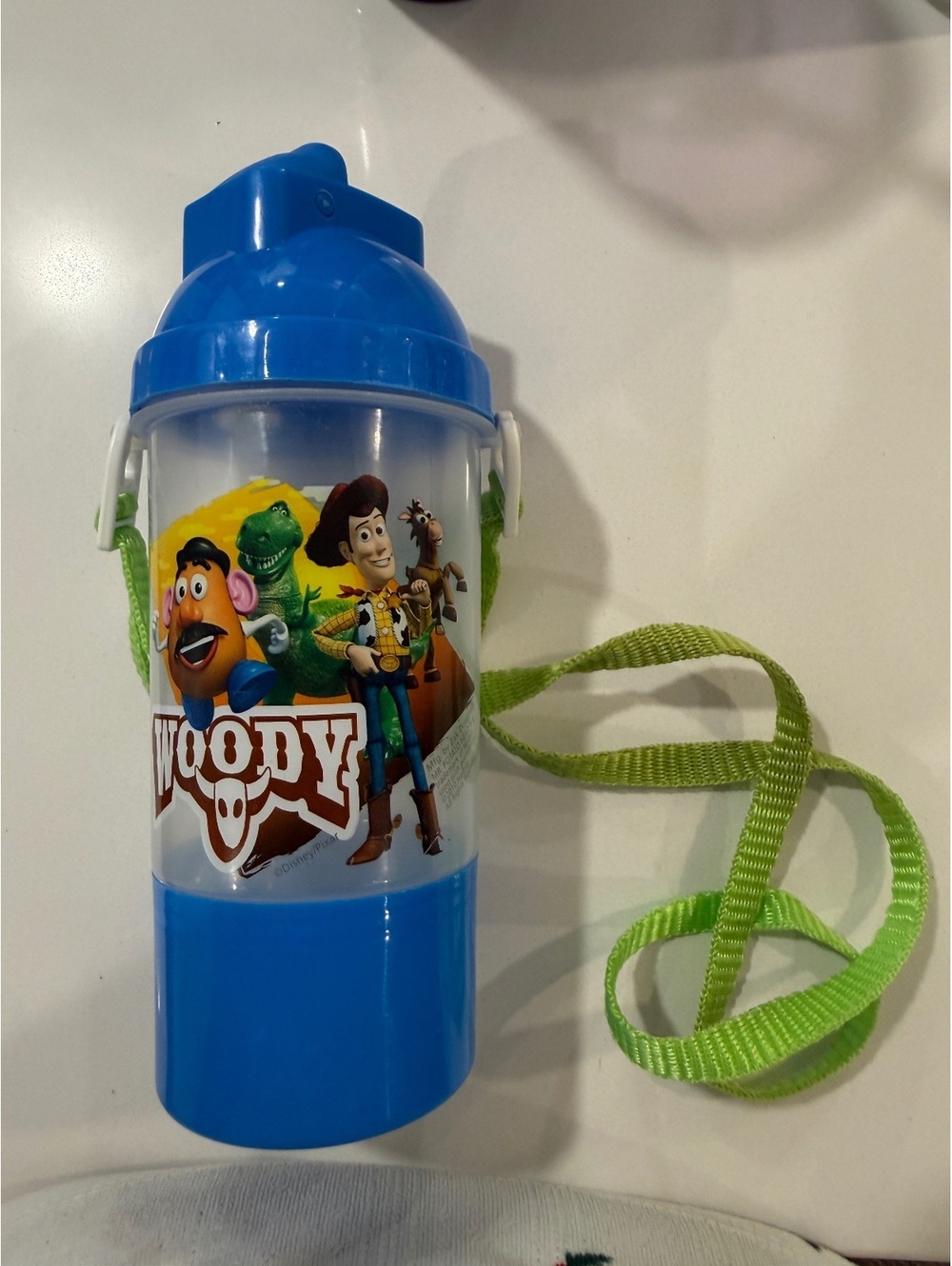 Vintage Zak! Disney Pixar Toy Story Buzz Lightyear Canteen Water Bottle Strap